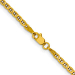 14k 2.4mm Concave Anchor Chain - Product Photo