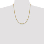 14k 2.4mm Concave Anchor Chain - Product Photo