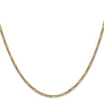 14k 1.8mm Flat Figaro Chain - Product Photo