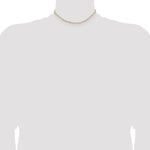 14k 1.8mm Flat Figaro Chain - Product Photo