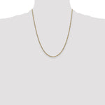 14k 1.8mm Flat Figaro Chain - Product Photo