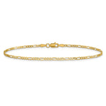 14k 1.8mm Flat Figaro Chain - Product Photo