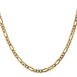 14k 4mm Flat Figaro Chain - Product Photo