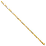 14k 4mm Flat Figaro Chain - Product Photo