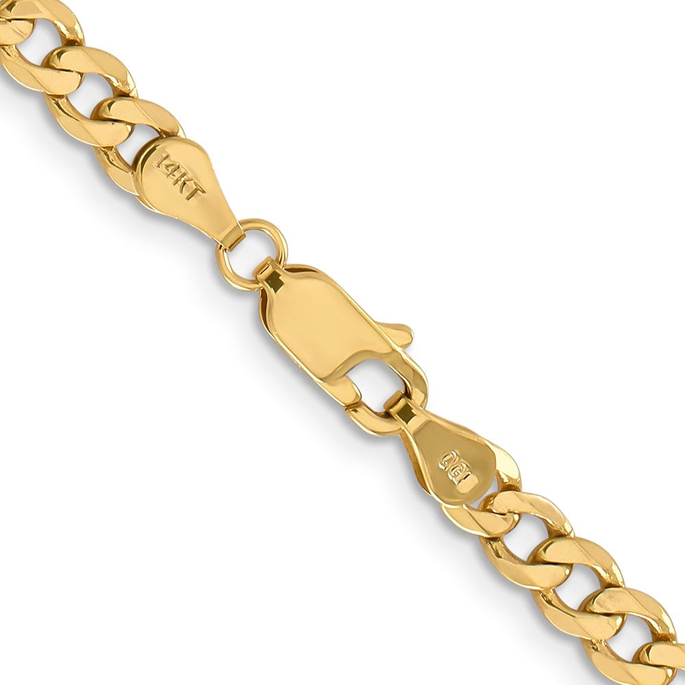14k 4.75mm Flat Figaro Chain - Product Photo