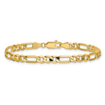 14k 4.75mm Flat Figaro Chain - Product Photo