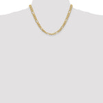 14k 6.25mm Flat Figaro Chain - Product Photo