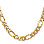 14k 8.75mm Flat Figaro Chain - Product Photo