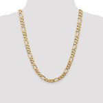 14k 8.75mm Flat Figaro Chain - Product Photo