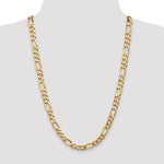 14k 8.75mm Flat Figaro Chain - Product Photo