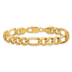 14k 8.75mm Flat Figaro Chain - Product Photo