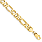 14k 8.75mm Flat Figaro Chain - Product Photo