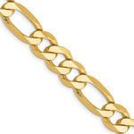 14k 8.75mm Flat Figaro Chain - Product Photo