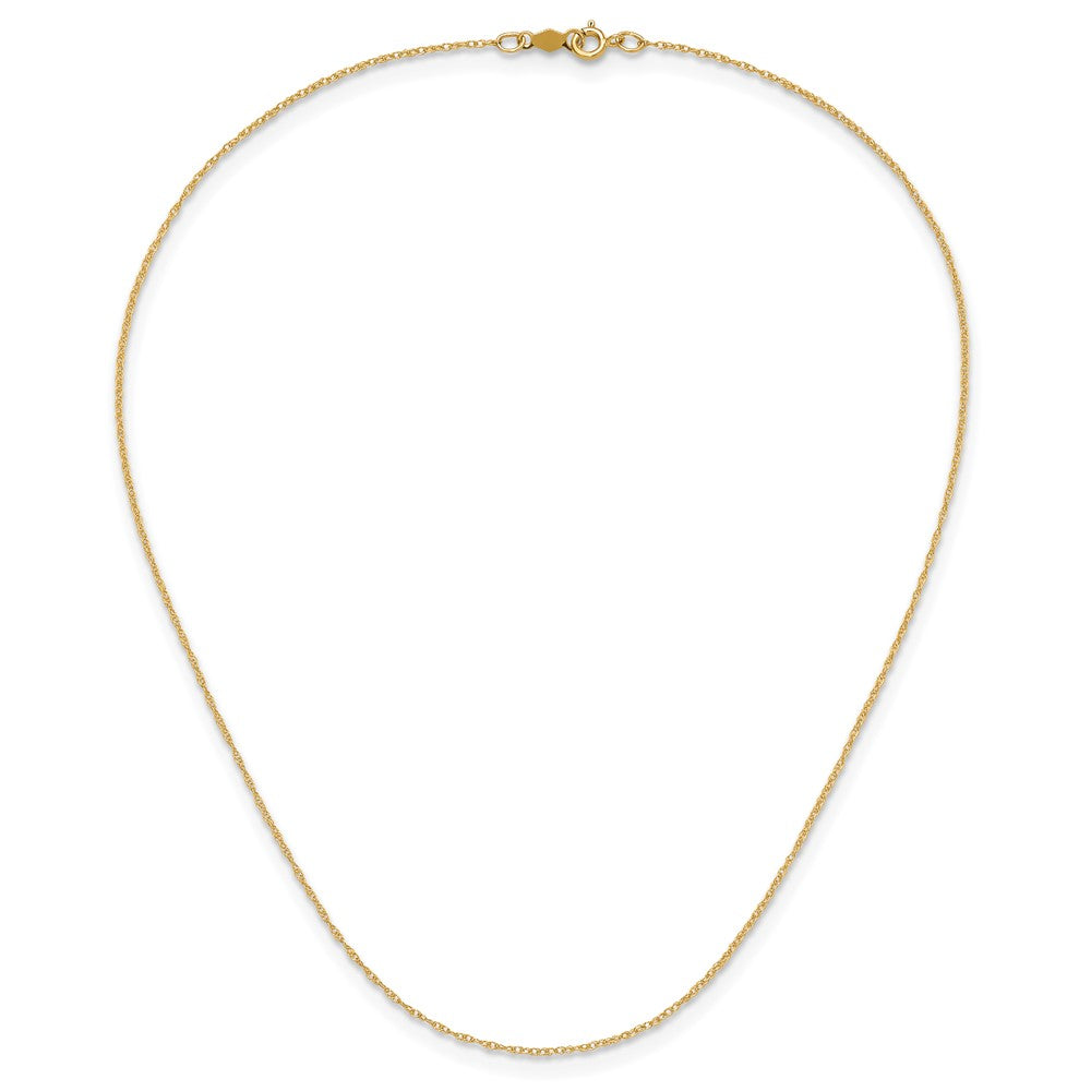 14K Yellow Gold Child's Rope Chain - Product Photo