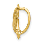 14k Dolphins Slide - Product Photo