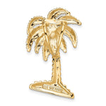 14k Palm Tree Slide - Product Photo