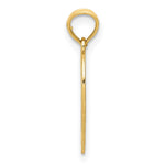 14K Polished Heart Pendant - Product Photo