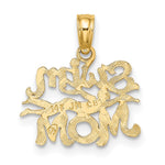 14K SWIM MOM w/Swimmer Charm - Product Photo