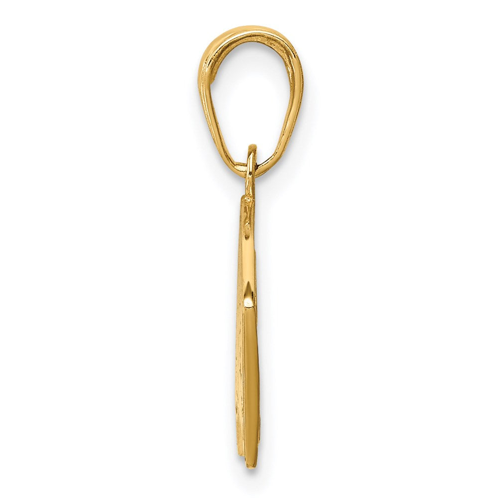 14k Aces Playing Cards Pendant - Product Photo