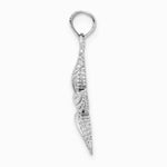 10K / 14K White Gold Starfish Pendant - Product Photo