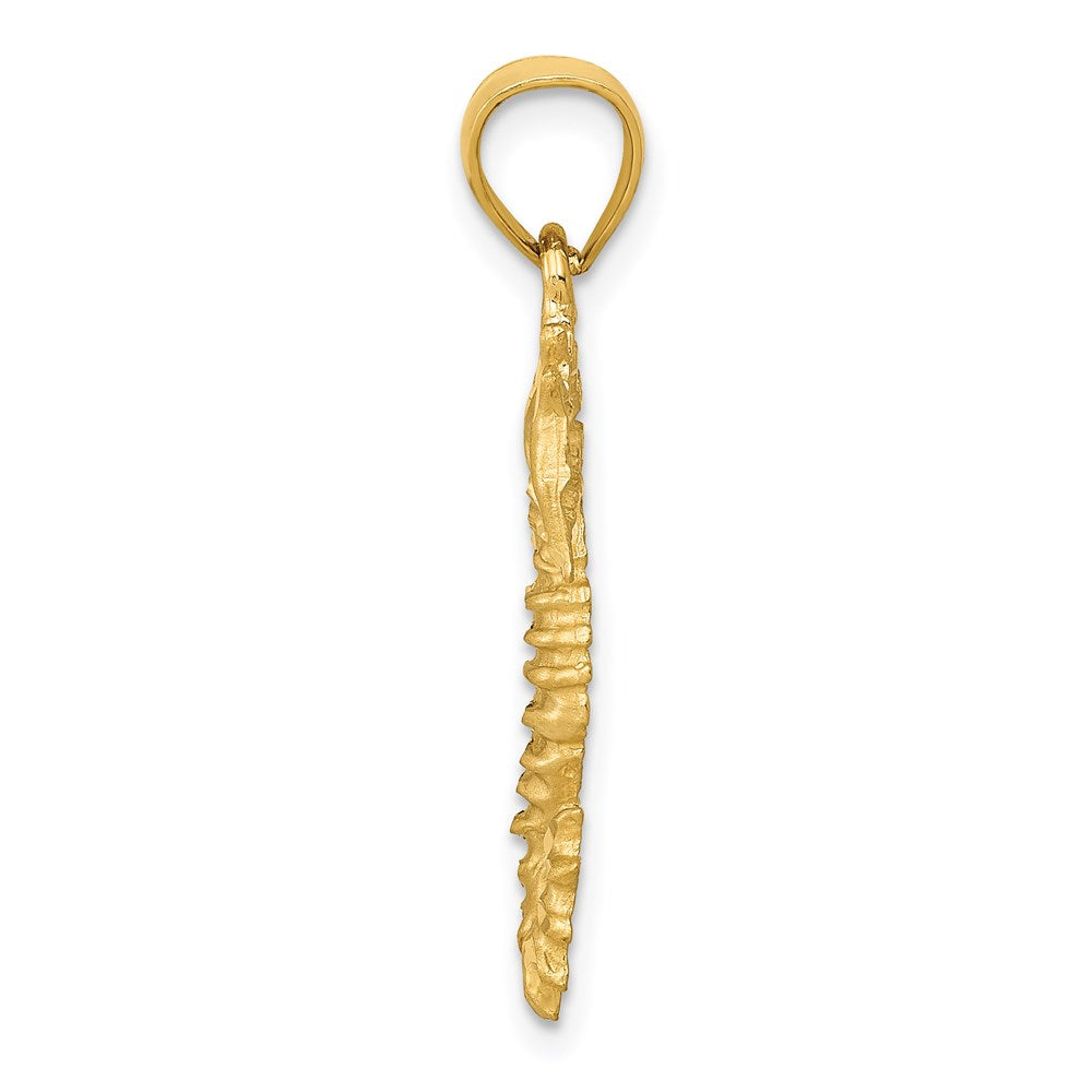 14K Seahorse Pendant - Product Photo