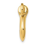 14K  3D Large Shackle Link Pendant - Product Photo