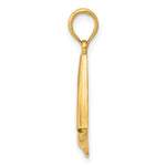 14k Sailboat Pendant - Product Photo