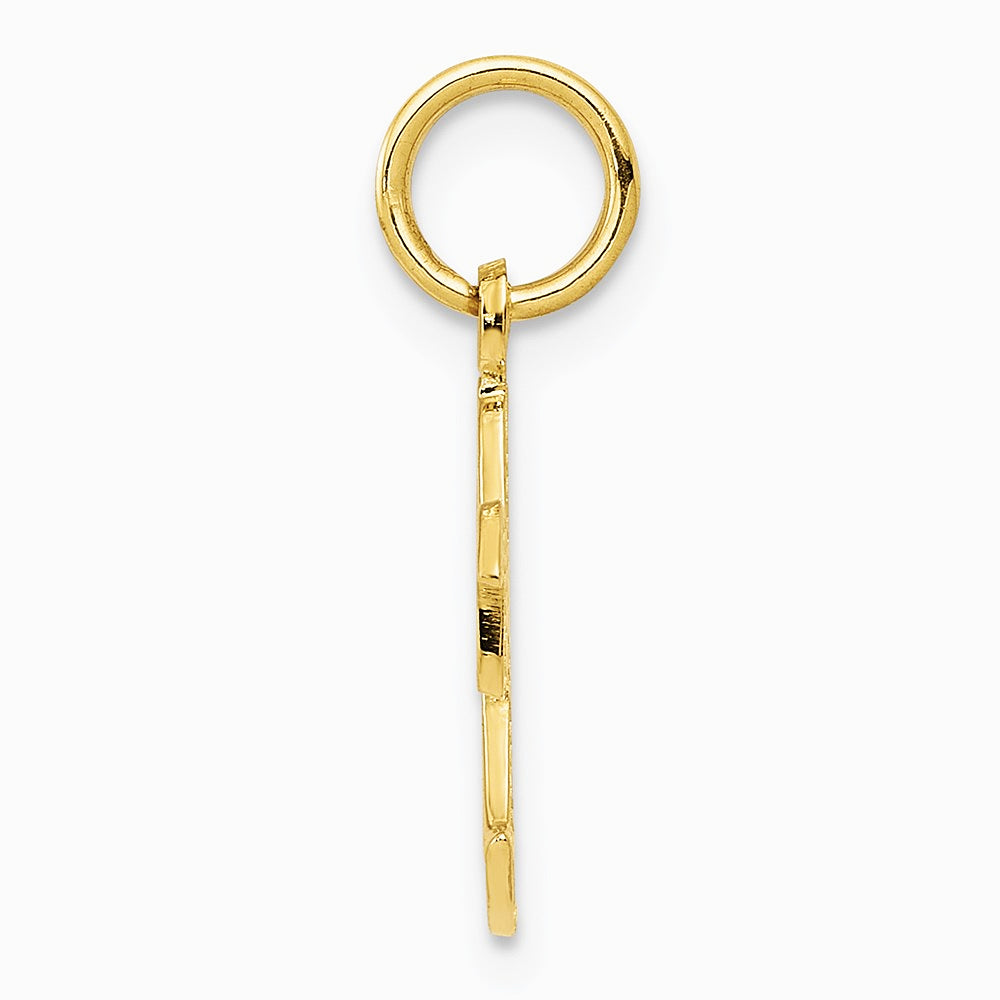 10K / 14K Yellow Gold Ghost Charm - Product Photo
