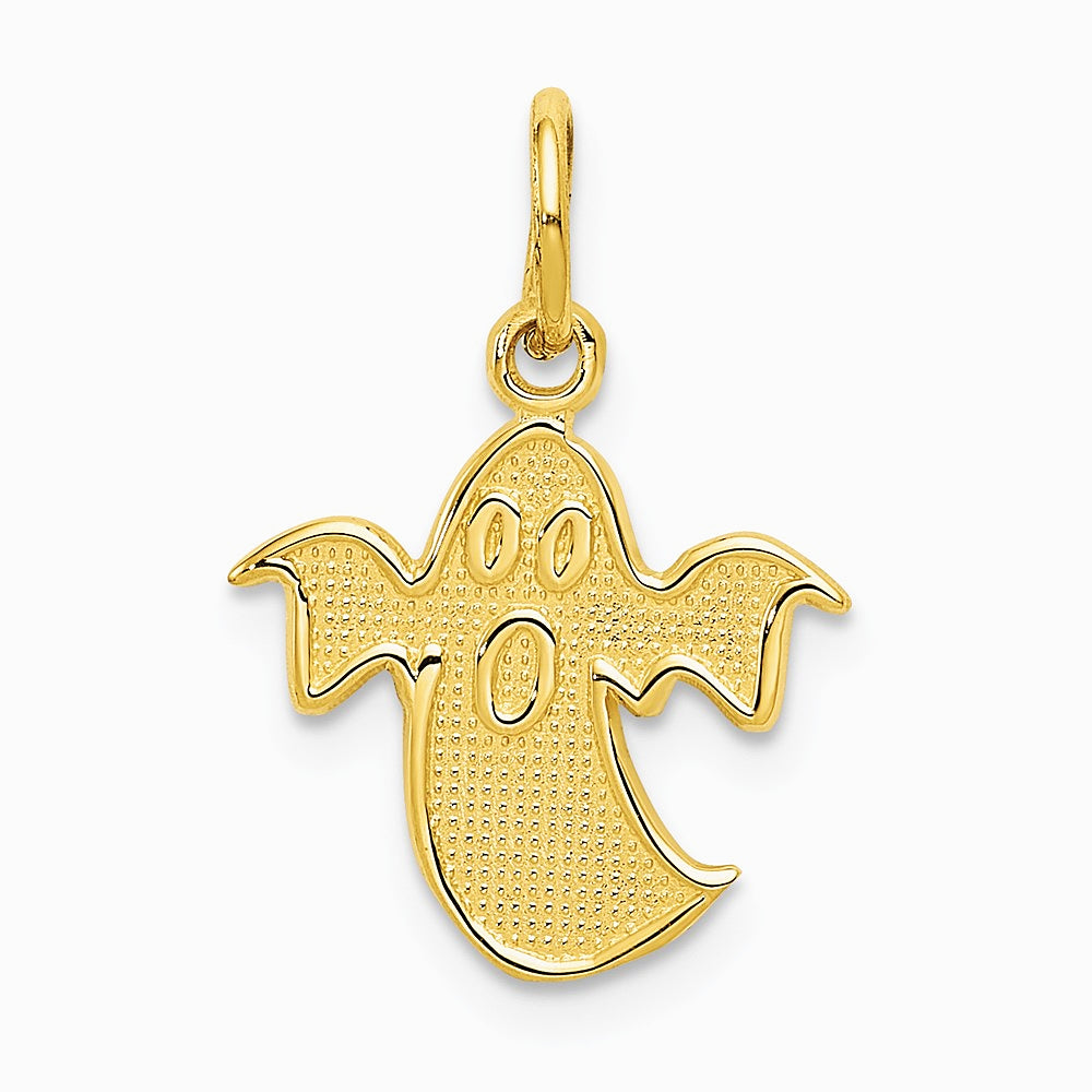 10K / 14K Yellow Gold Ghost Charm - Product Photo