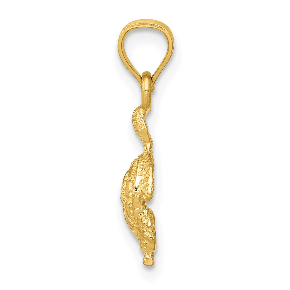 14K Turtle Pendant - Product Photo