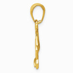 10K / 14K Yellow Gold Horse Pendant - Product Photo
