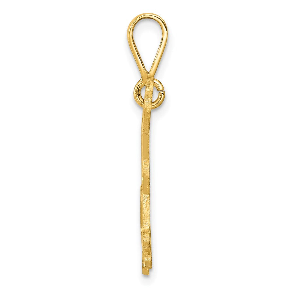 14k Labrador Dog Pendant - Product Photo