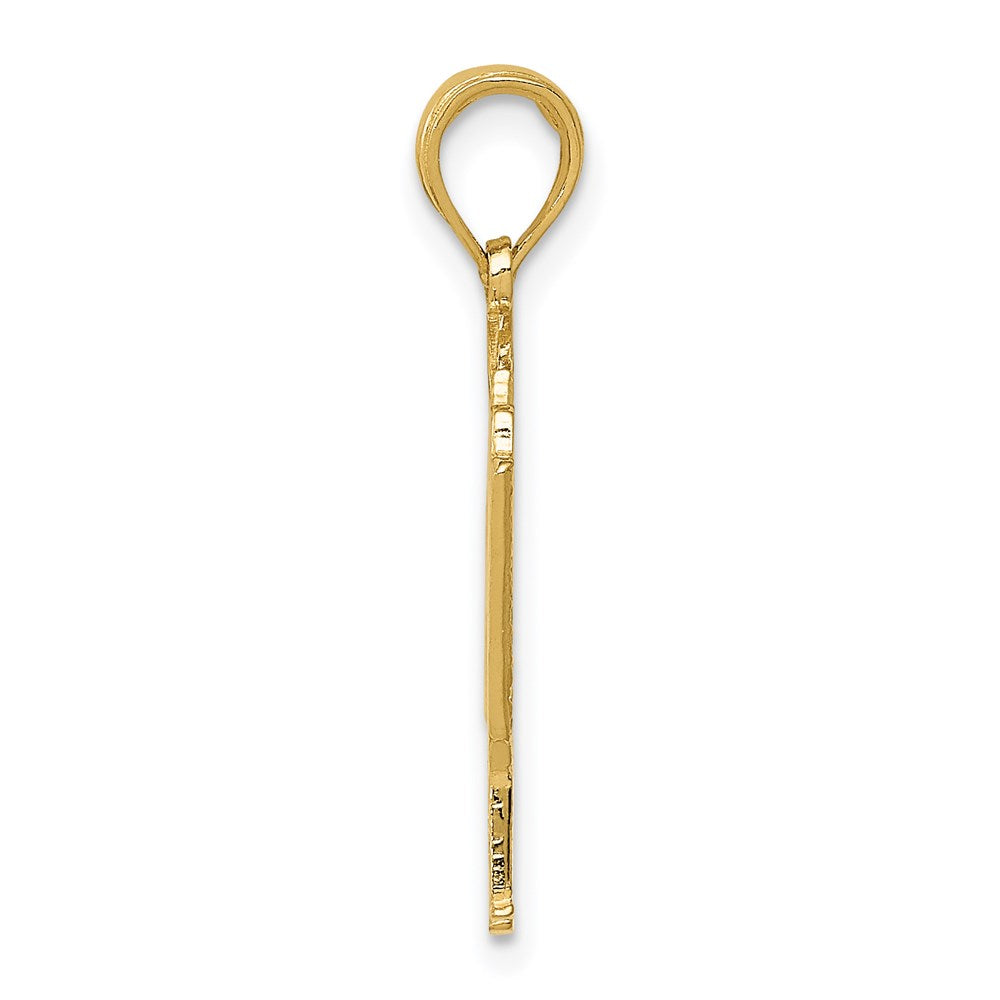 14k Piano Pendant - Product Photo