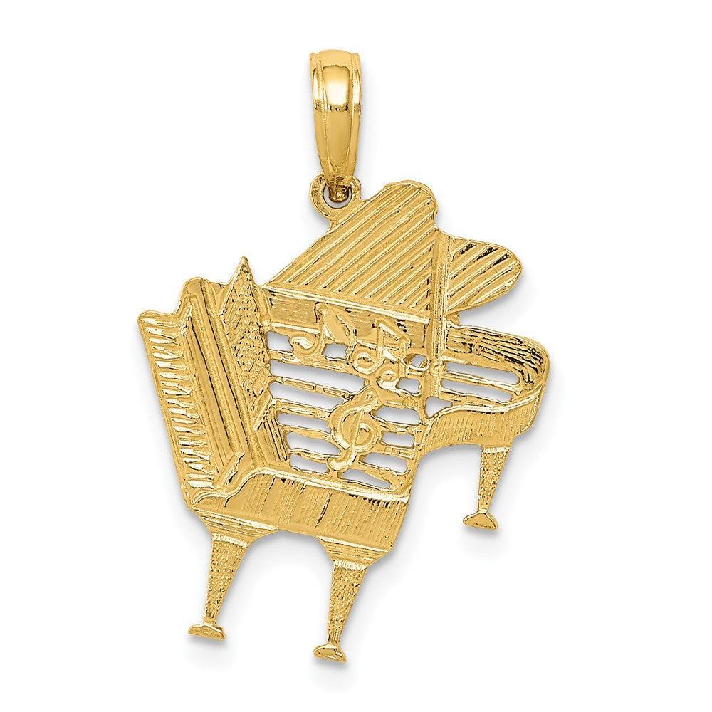 14k Piano Pendant - Product Photo