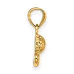 14k Soccer Ball w/Shoe Charm - Product Photo