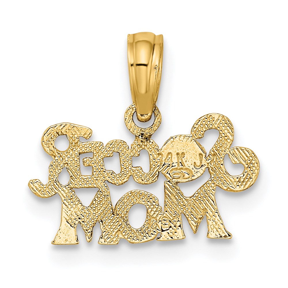 14K SOCCER MOM Charm - Product Photo