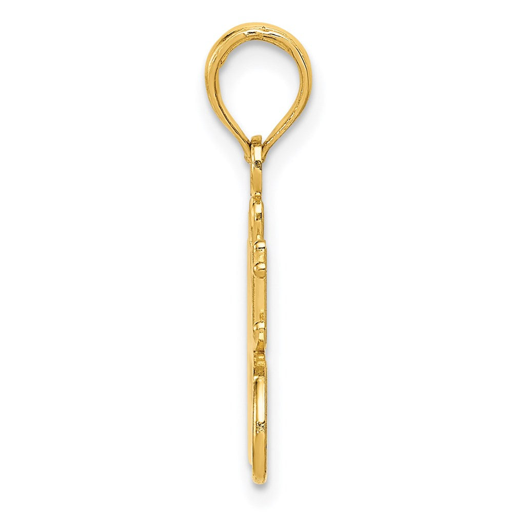 14K Yellow Gold 