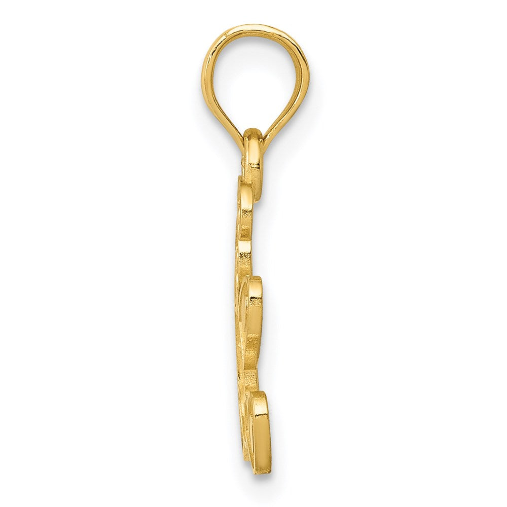 14k Teddy Bear Pendant - Product Photo