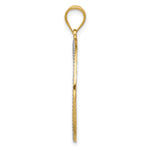 14K Yellow & Rhodium w/Rhodium Filigree Tree of Life Pendant - Product Photo