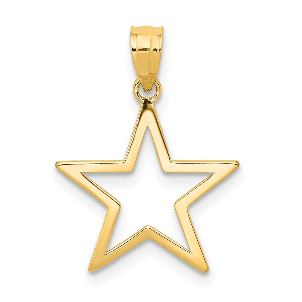 14k Star Charm - Product Photo