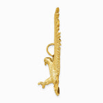 10K / 14K Yellow Gold Eagle Pendant - Product Photo