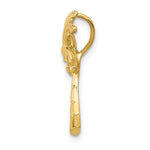 14k Palm Tree Slide - Product Photo