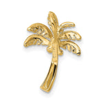 14k Palm Tree Slide - Product Photo