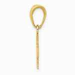 10K / 14K Yellow Gold LPN Symbol Pendant - Product Photo