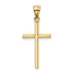 14k Cross Pendant - Product Photo