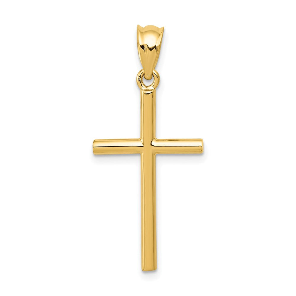 14K Yellow Gold Cross Pendant