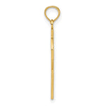 10K / 14K Yellow Gold Celtic Cross with Eternity Circle Pendant - Product Photo