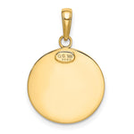 14k Saint Christopher Medal Pendant - Product Photo