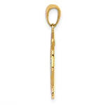 14k Two-tone Saint Florian Medal Pendant - Product Photo
