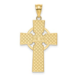 14k Celtic Cross Pendant - Product Photo